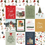 Carta Bella Christmas In The City 12 x 12 Mega Bundle cbcic456050 3X4 Journaling Cards