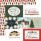 Carta Bella Christmas In The City 12 x 12 Mega Bundle cbcic456050 6X4 Journaling Cards
