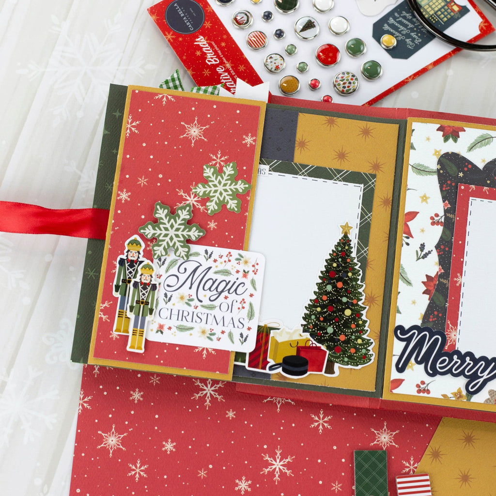 Carta Bella Christmas In The City 12 x 12 Mega Bundle cbcic456050 Magic Holidays Layout