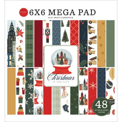 Carta Bella Christmas In The City 6 x 6 Mega Paper Pad cbcic456031