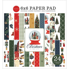Carta Bella Christmas In The City 6 x 6 Paper Pad cbcic456023