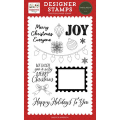 Carta Bella Christmas Lights And Postage Clear Stamps cbcv458044