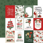 Carta Bella Christmas Village 12 x 12 Mega Bundle cbcv458050 3X4 Journaling