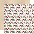 Carta Bella Christmas Village 12 x 12 Mega Bundle cbcv458050 Here Comes Santa