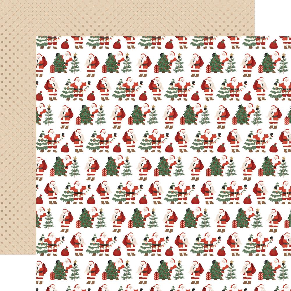 Carta Bella Christmas Village 12 x 12 Mega Bundle cbcv458050 Here Comes Santa