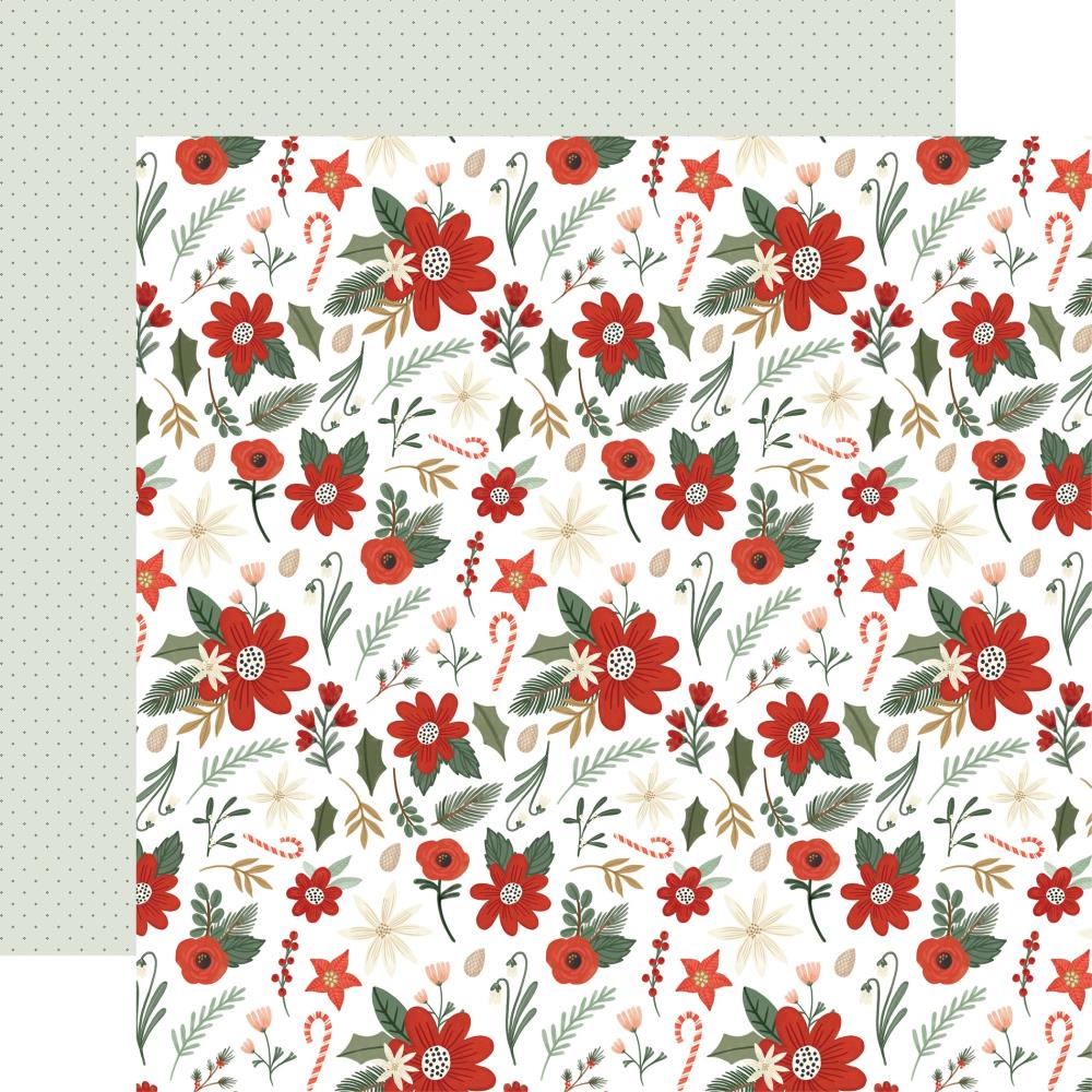 Carta Bella Christmas Village 12 x 12 Mega Bundle cbcv458050 Verry Merry Floral