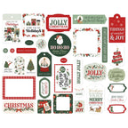 Carta Bella Christmas Village Frames And Tags cbcv458025 Holiday Sentiments