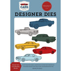 Carta Bella Classic Cars Clear Stamps And Dies Bundle Wafer Dies