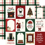 Carta Bella Classic Christmas 12 x 12 Collection Kit cbcc519016 Journaling Cards