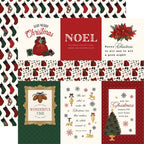 Carta Bella Classic Christmas 12 x 12 Collection Kit cbcc519016 Merry Journaling Cards