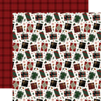 Carta Bella Classic Christmas 12 x 12 Collection Kit cbcc519016 Wrapped Up Presents