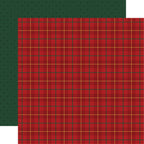 Carta Bella Classic Christmas 12 x 12 Collection Kit cbcc519016 Wrapping Paper Plaid