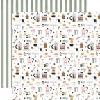 Carta Bella Coffee Shop 12 x 12 Collection Kit cbcs446016 Let's Make Coffee