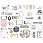 Carta Bella Coffee Shop Ephemera cbcs446024 Cafe Sentiments