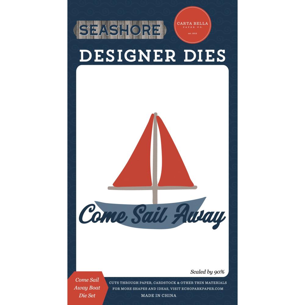 Carta Bella Come Sail Away Boat Dies cbsh444041