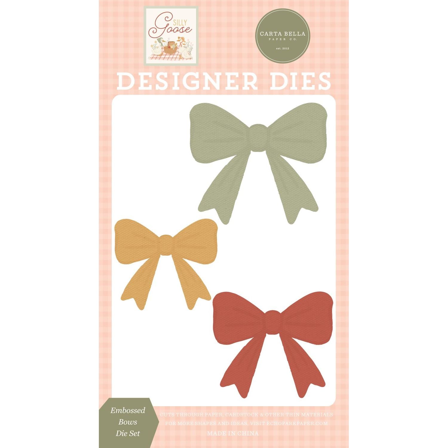 Carta Bella Embossed Bows Die cbgoo488043