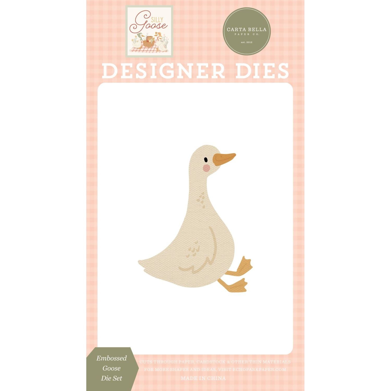 Carta Bella Embossed Goose Die cbgoo488042