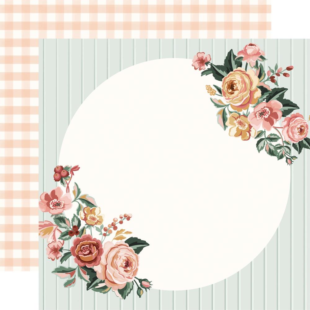 Carta Bella Feels Like Home 12 x 12 Collection Kit cbflh476016 Floral Frame