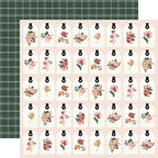 Carta Bella Feels Like Home 12 x 12 Collection Kit cbflh476016 Flower Tags