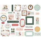 Carta Bella Feels Like Home Ephemera cbflh476024 Family Sentiments