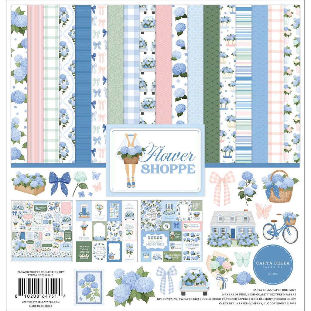 Carta Bella Flower Shoppe 12 x 12 Collection Kit cbfs505016