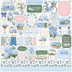 Carta Bella Flower Shoppe 12 x 12 Collection Kit cbfs505016 Cardstock Stickers