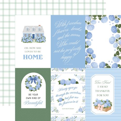 Carta Bella Flower Shoppe 12 x 12 Collection Kit cbfs505016 How She Loves To Be Home