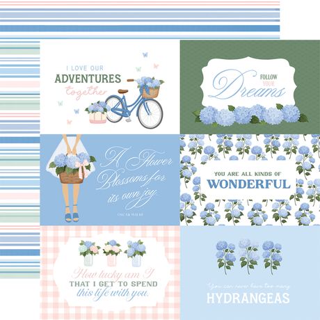 Carta Bella Flower Shoppe 12 x 12 Collection Kit cbfs505016 I Love Our Adventures Together