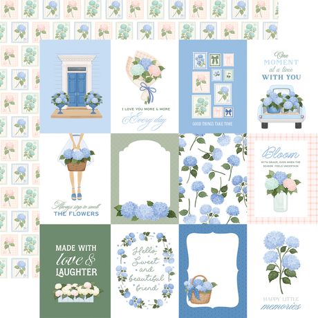 Carta Bella Flower Shoppe 12 x 12 Collection Kit cbfs505016 Made With Love And Laughter
