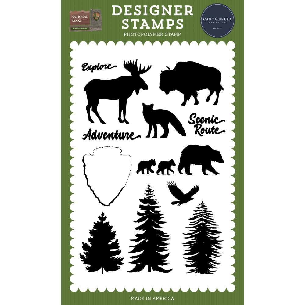 Carta Bella Forest Finds Clear Stamps cbn443041