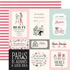 Carta Bella French Girl 12 x 12 Collection Kit cbfg490016 Fashion Sentiments