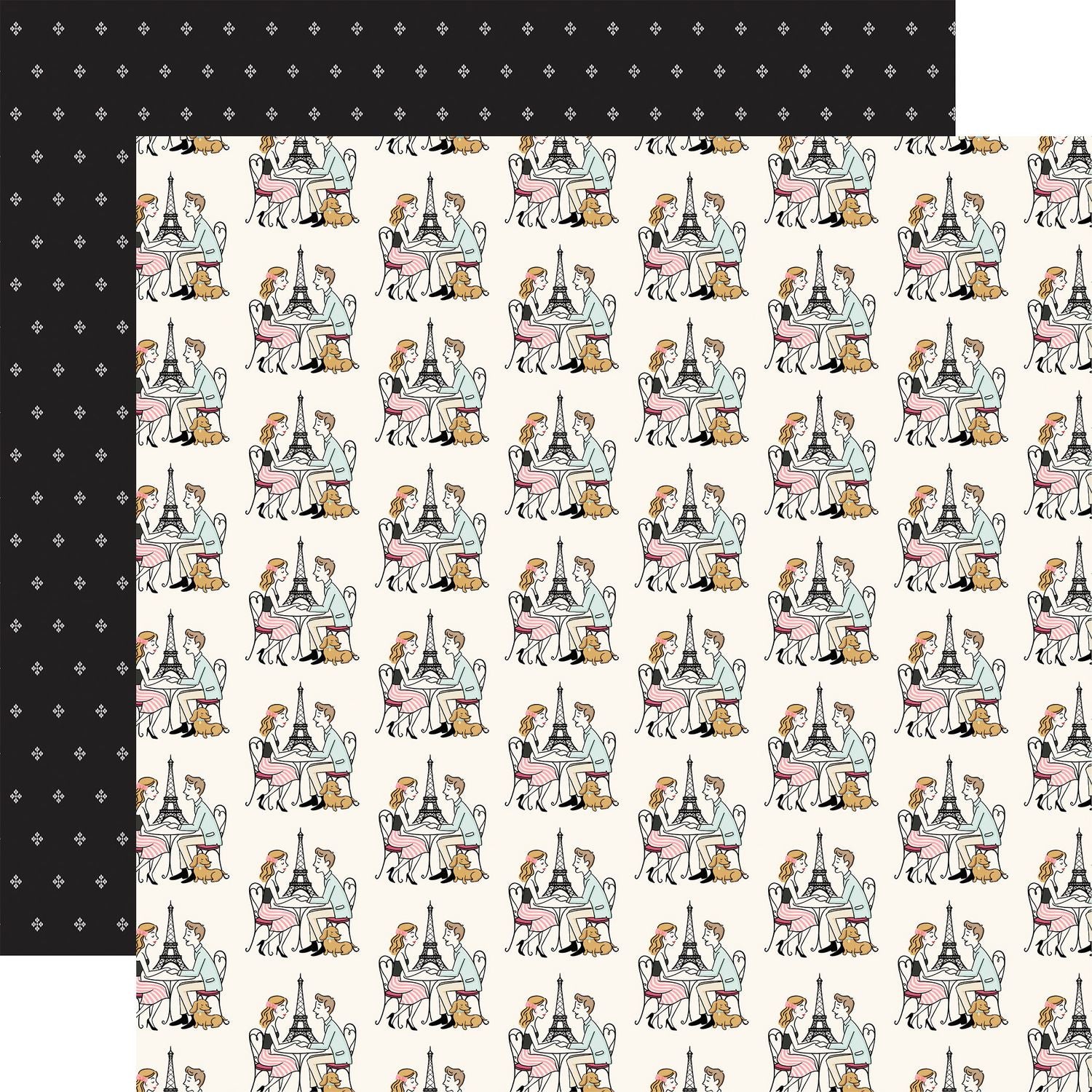 Carta Bella French Girl 12 x 12 Collection Kit cbfg490016 Paris Date