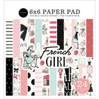 Carta Bella French Girl 6 x 6 Paper Pad cbfg490023