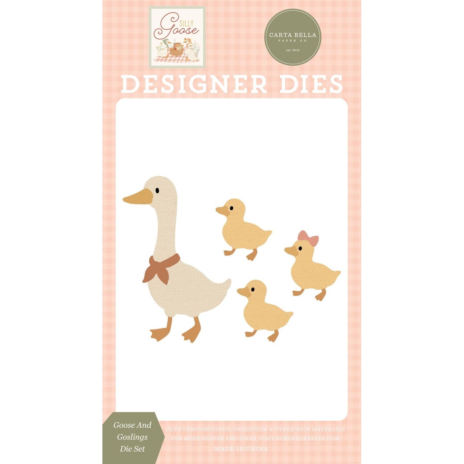 Carta Bella Goose And Goslings Dies cbgoo488040