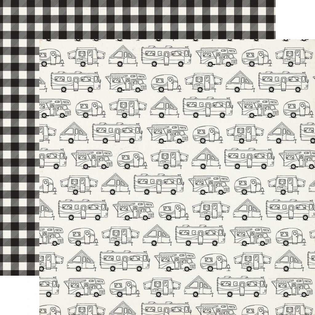 Carta Bella Great Outdoors 12 x 12 Collection Kit cbout542016 Camper Life