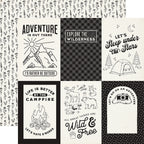 Carta Bella Great Outdoors 12 x 12 Collection Kit cbout542016 Outside Journaling Cards