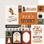 Carta Bella Handmade Halloween 12 x 12 Collection Kit cbhe512016 Candy Sentiments