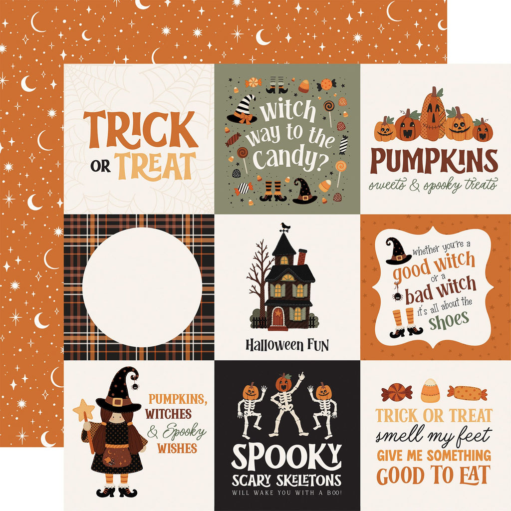 Carta Bella Handmade Halloween 12 x 12 Collection Kit cbhe512016 Trick Or Treat