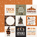 Carta Bella Handmade Halloween 12 x 12 Collection Kit cbhe512016 Trick Or Treat