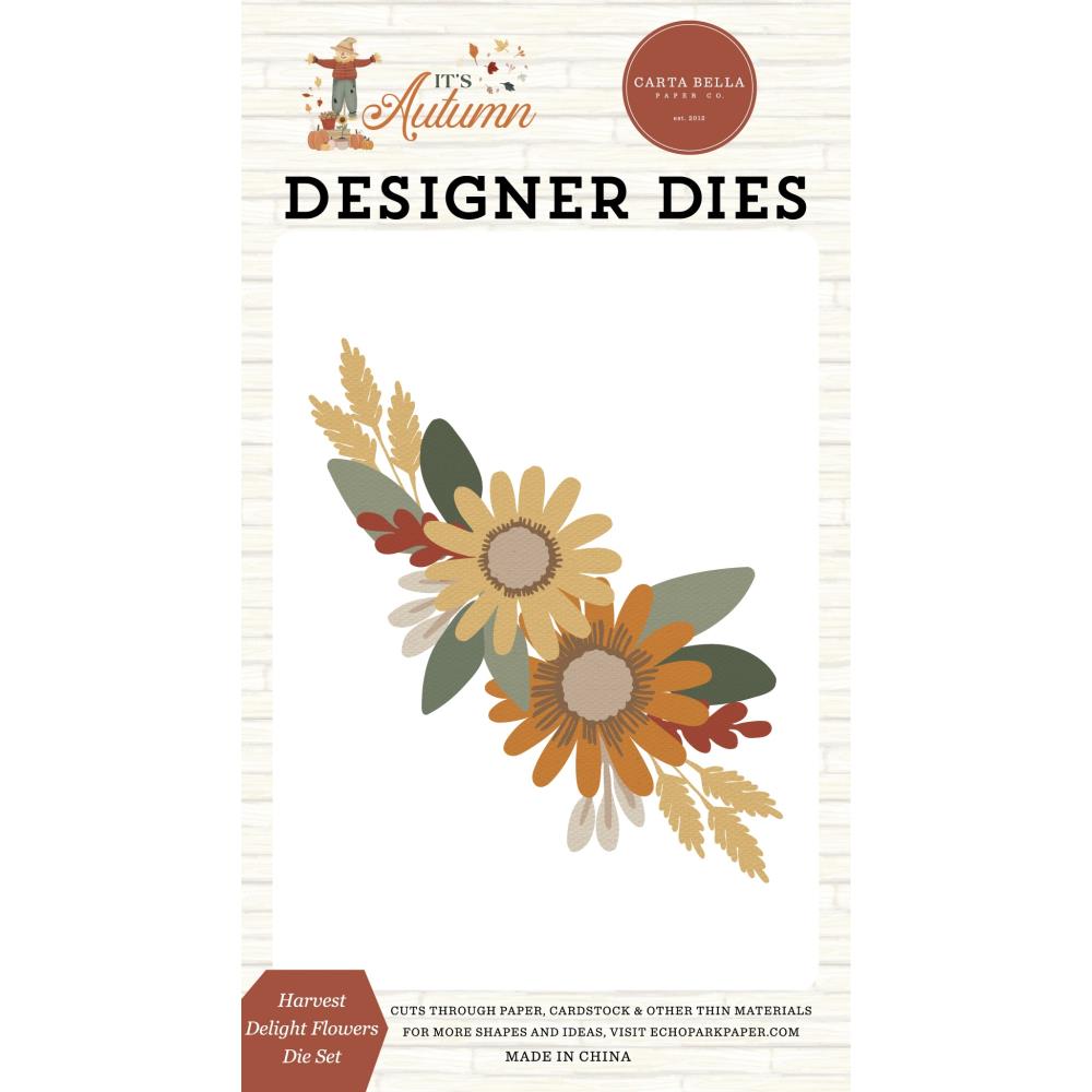 Carta Bella Harvest Delight Flowers Dies cbia452045