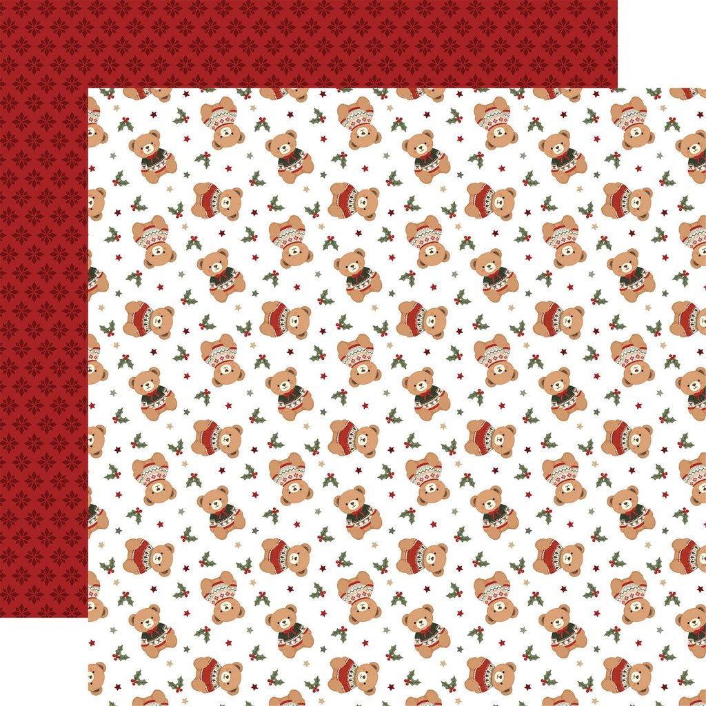 Carta Bella Have A Beary Christmas 12 x 12 Collection Kit cbbc518016 Holiday Sweaters