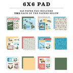 Carta Bella Hawaii 6 x 6 Paper Pad cbhi507023 Image Swatches