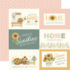 Carta Bella Home Sweet Home 12 x 12 Collection Kit cbhsh541016 Happy Place Sentiments