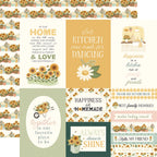 Carta Bella Home Sweet Home 12 x 12 Collection Kit cbhsh541016 Kitchen Sentiments