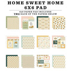 Carta Bella Home Sweet Home 6 x 6 Paper Pad cbhsh541023 Country Images