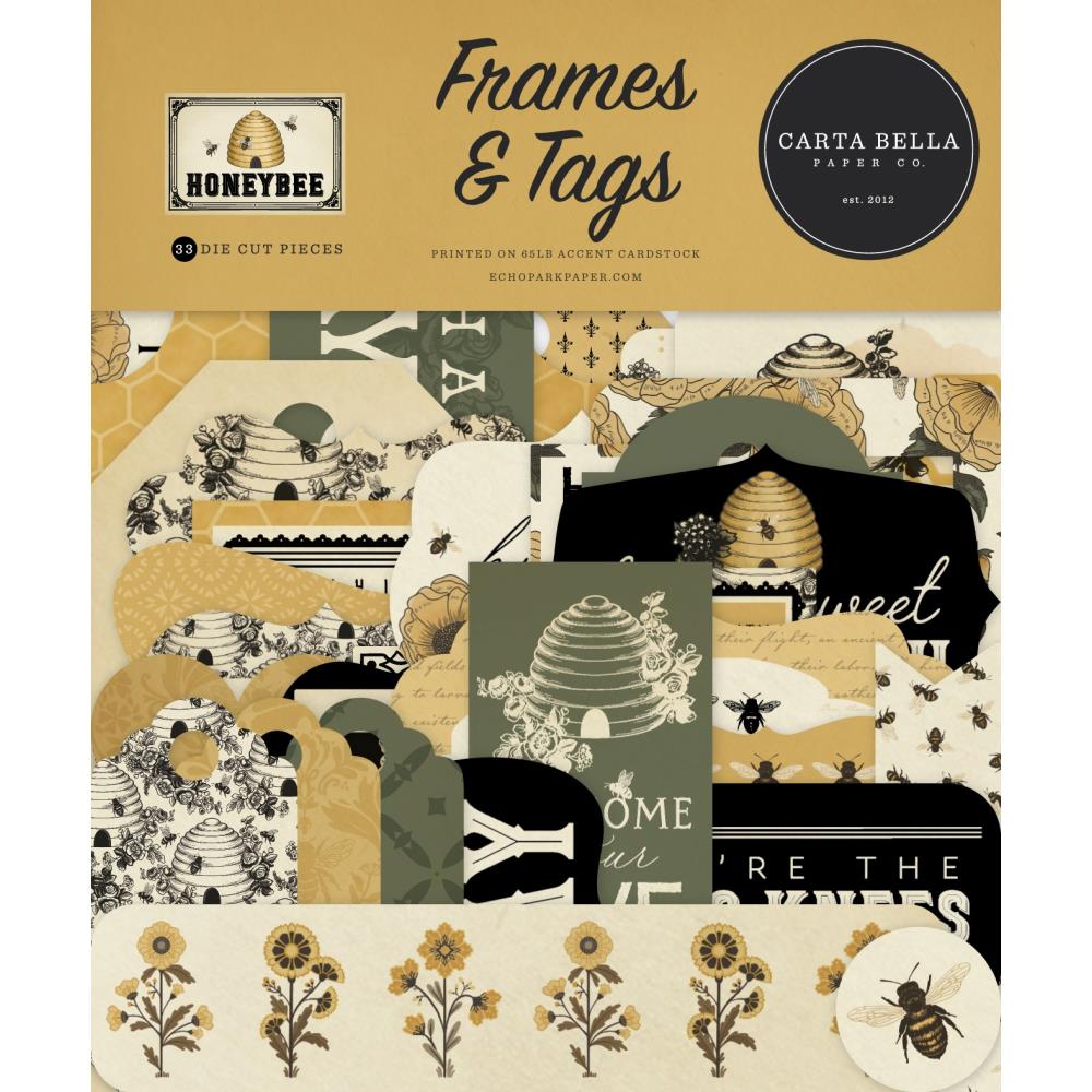 Carta Bella Honey Bee Frames And Tags cbhb450025