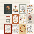 Carta Bella It's Autumn 12 x 12 Collection Kit cbia452016 3X4 Journaling