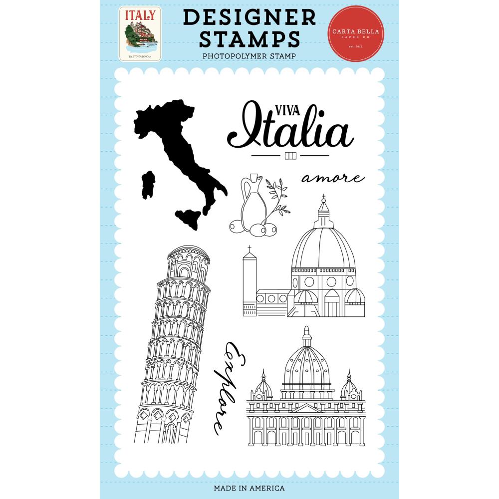 Carta Bella Italy Clear Stamps cbi472040