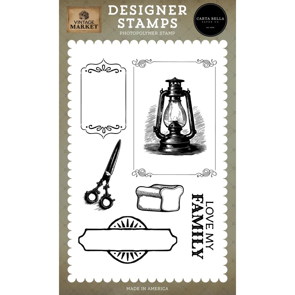 Carta Bella Lantern Clear Stamps cbvt449042