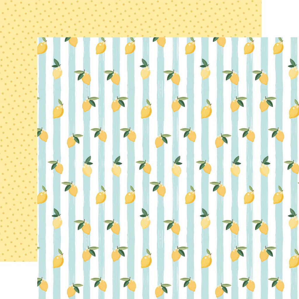 Carta Bella Lemonade 12 x 12 Collection Kit cble495016 Fruit Stripes